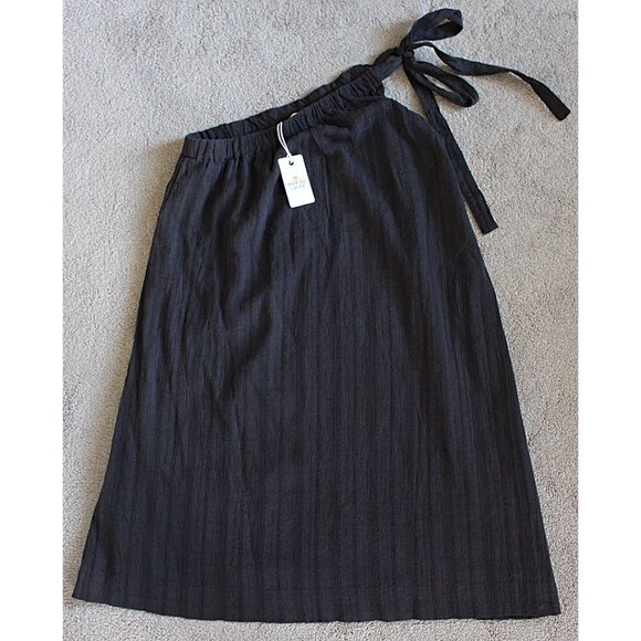 New with Tags - Marine Layer Cassia One Shoulder Tie (Grecian) Dress - Picture 3 of 10